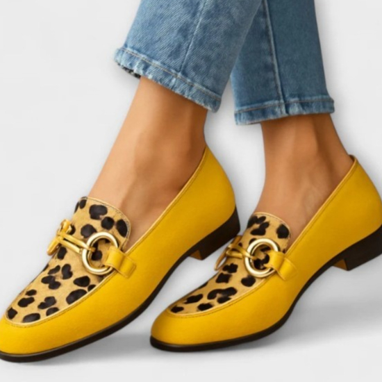 Autumn Strap Low-cut Chunky Heel Small Leather Shoes foto 3