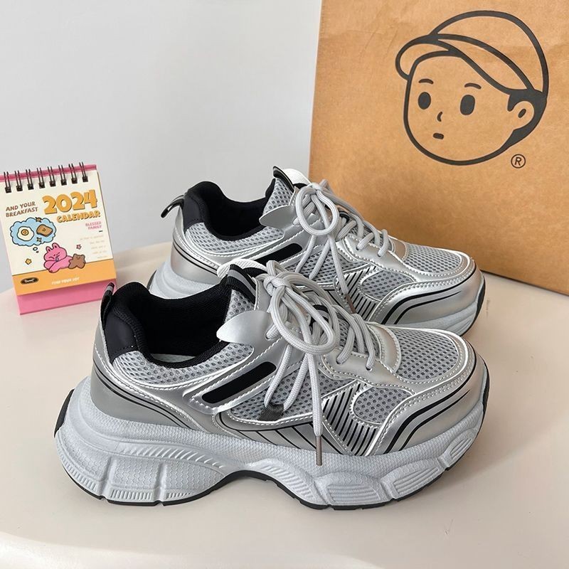 Breathable Versatile Lightweight Casual Height Enhancing Sneakers foto 5