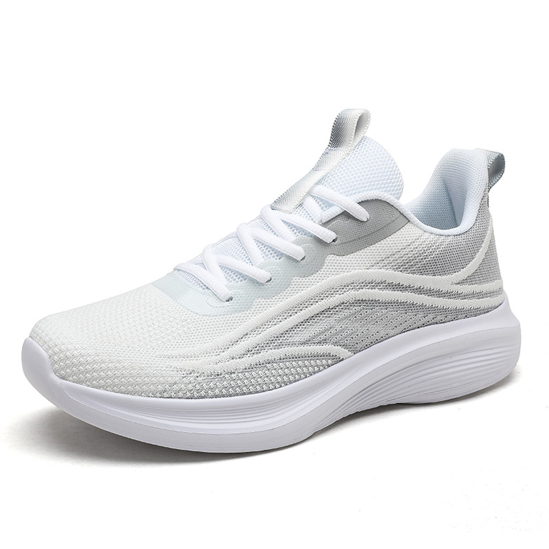 Breathable Soft Bottom Lightweight Shock Absorption Sneaker Lovers Shoes foto 2
