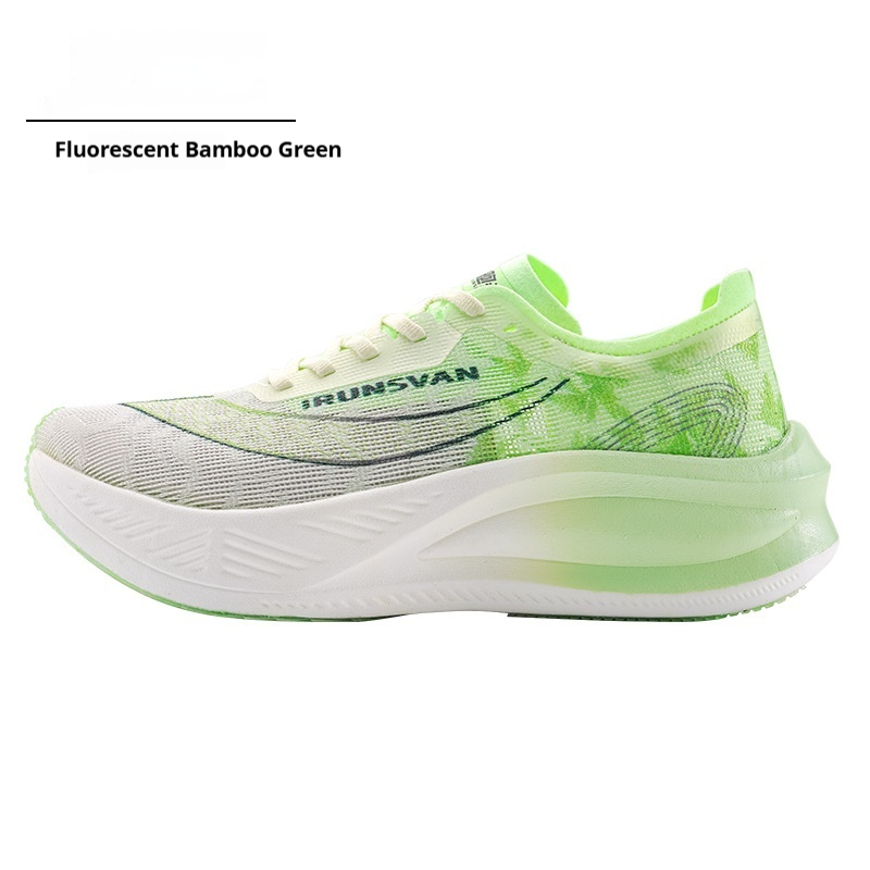Nylon Carbon Plate Marathon Shock-absorbing Training Running Shoes foto 3