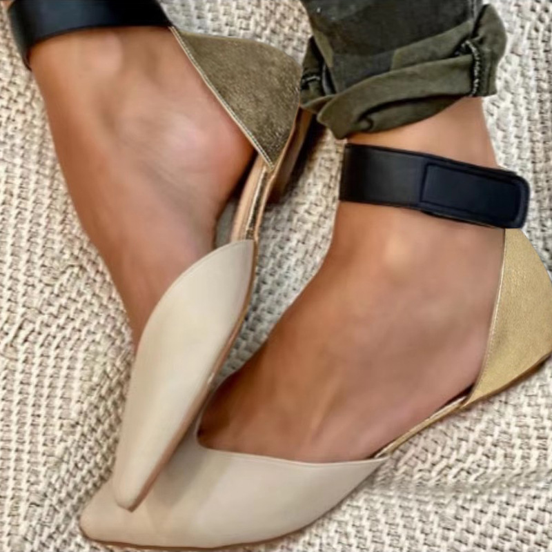 Fashion Personality Velcro Hollowed Sandals Women foto 5