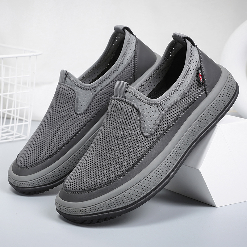 Breathable Soft Bottom Light Casual Shoes Men foto 4