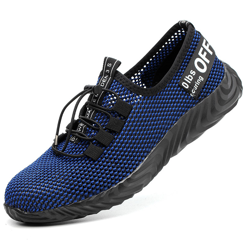 Summer Lightweight Steel-toe Crush- And Puncture-resistant Fashionable Breathable Safety Shoes foto 5