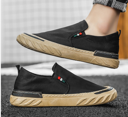 Spring New Old Beijing Cloth Shoes Men foto 2