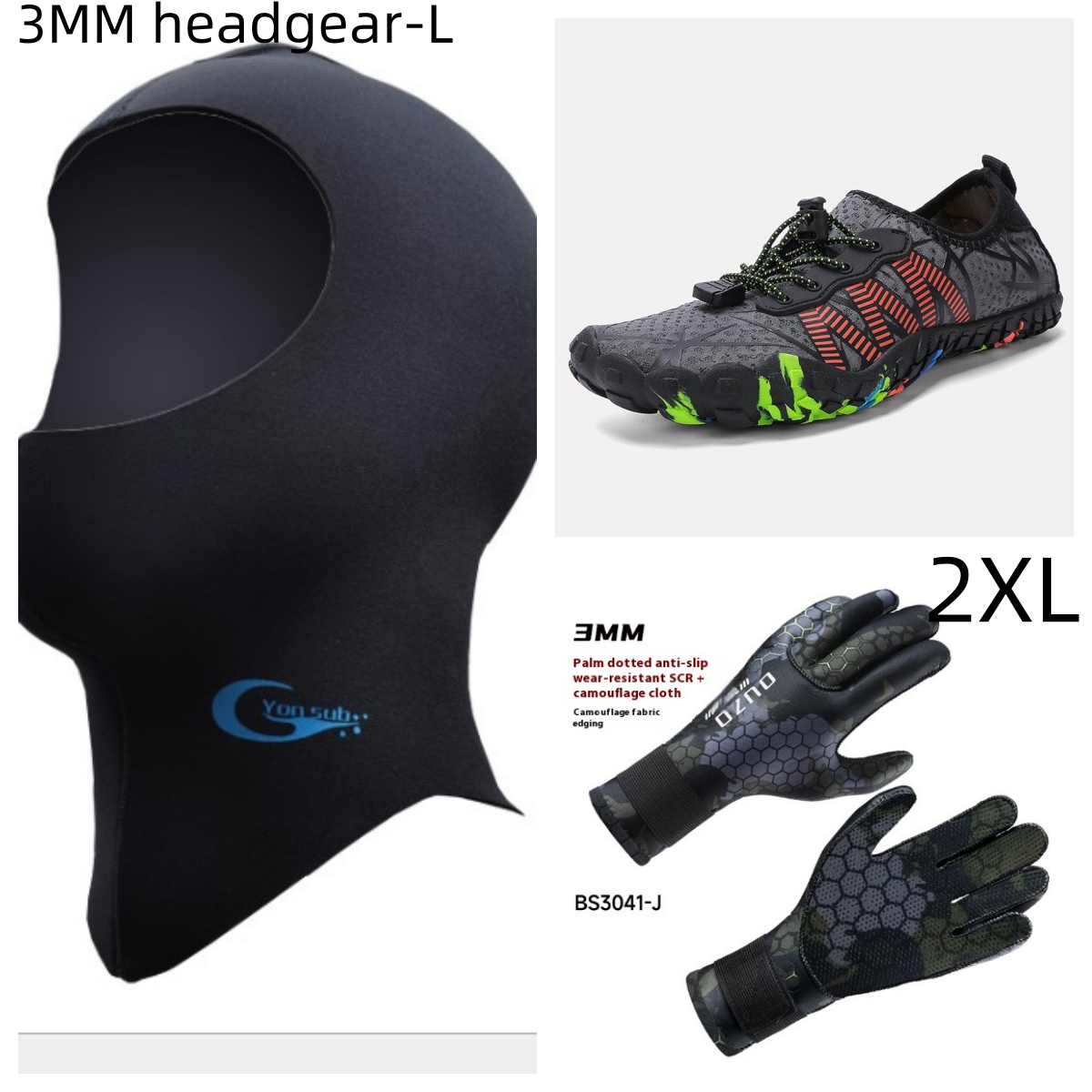 Men's Diving Leisure Swimming Shoes foto 3