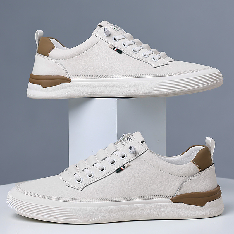 Breathable Men's Soft Bottom Fashion Sneakers Slip-on Casual foto 2