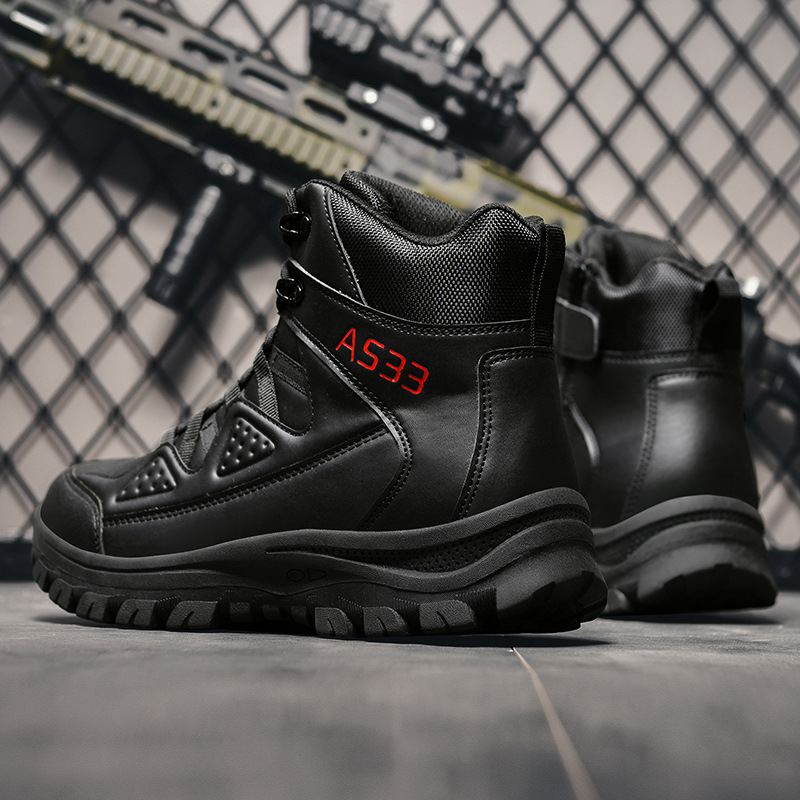 Outdoor Work Boots Combat Training Boots Low-top Lace-up foto 5