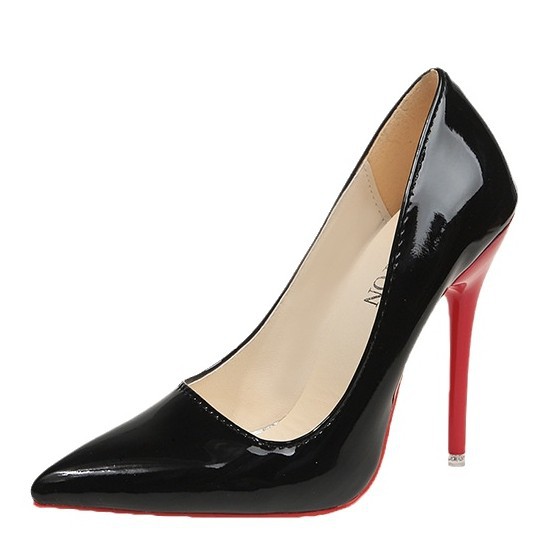 12cm Red-soled Open-toe High Heels foto 2