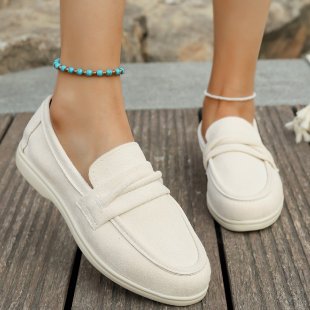 Spring Leisure Women's Flat Shoes Pumps Plus Size foto 4
