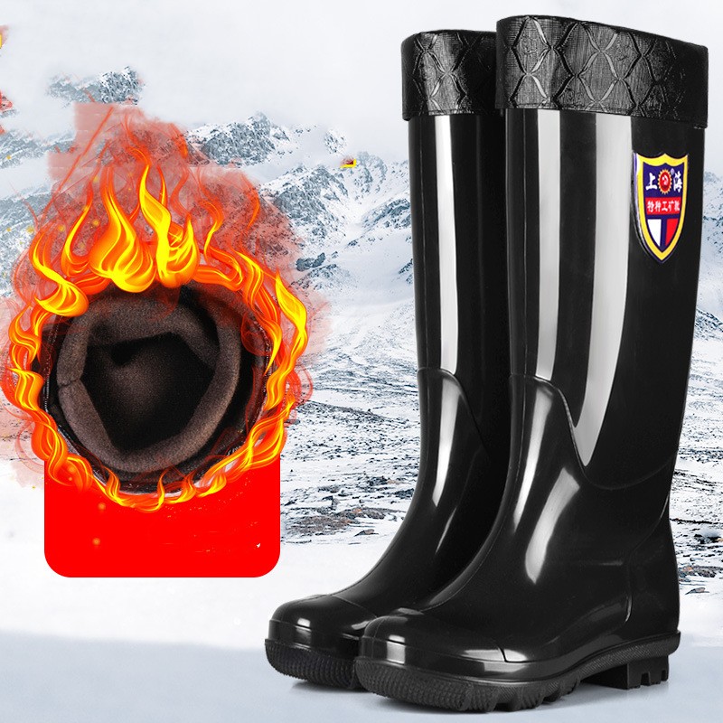 Men's Thick Labor Protection Rain Boots foto 3