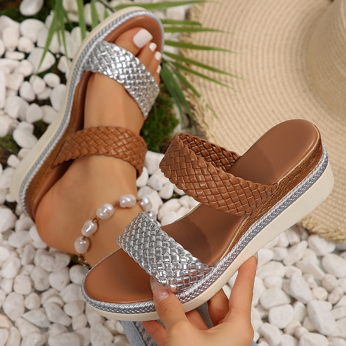 Plus Size Wedge Sandals For Women foto 3