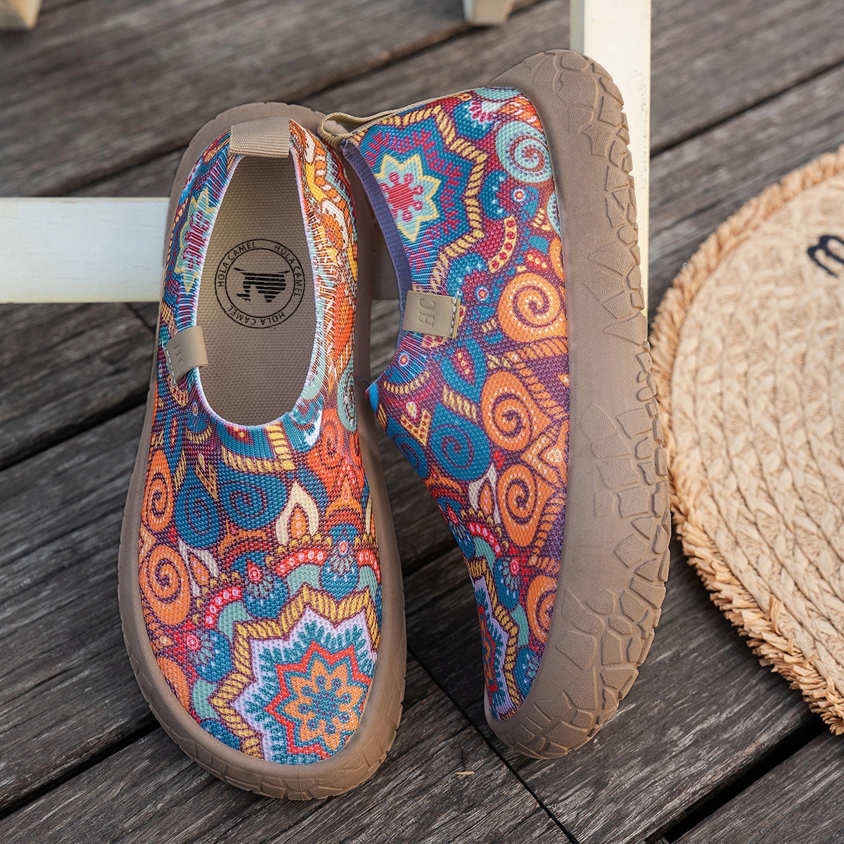 Womens Slip-on Soft-soled Sports Casual Shoes foto 3