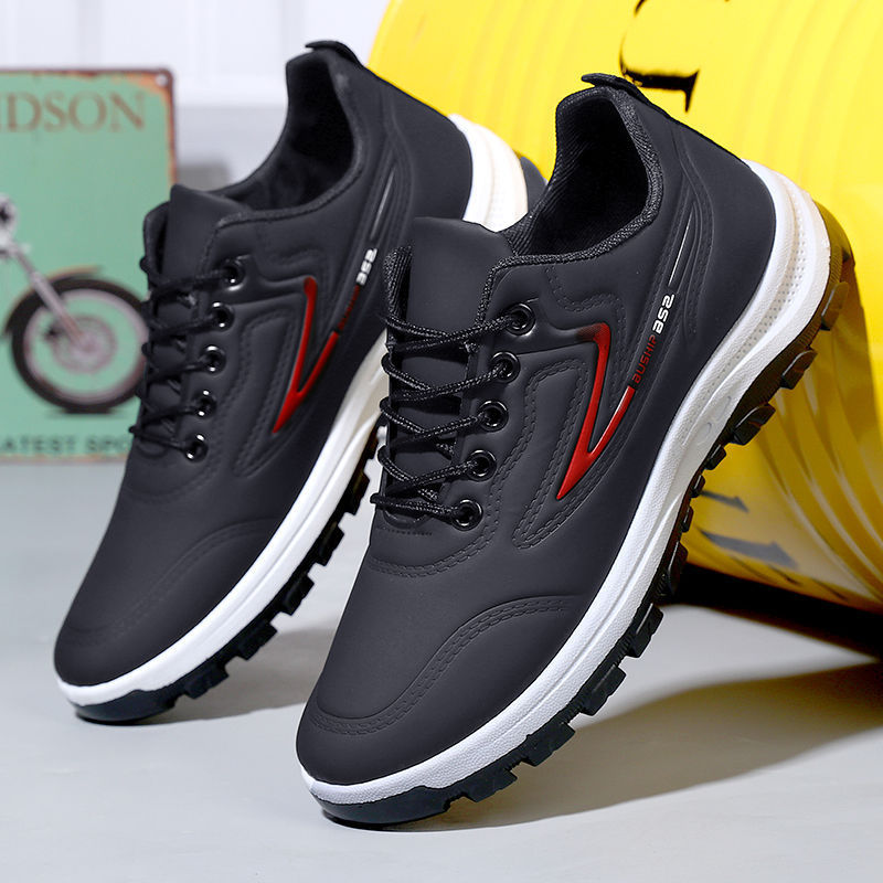 Student Waterproof Leisure Soft Bottom Sports Work Shoes foto 2