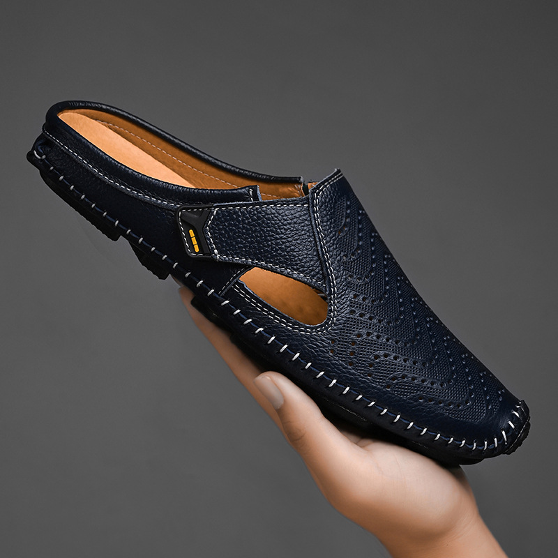Fashion Men's Closed Toe Casual Breathable Sandals foto 3