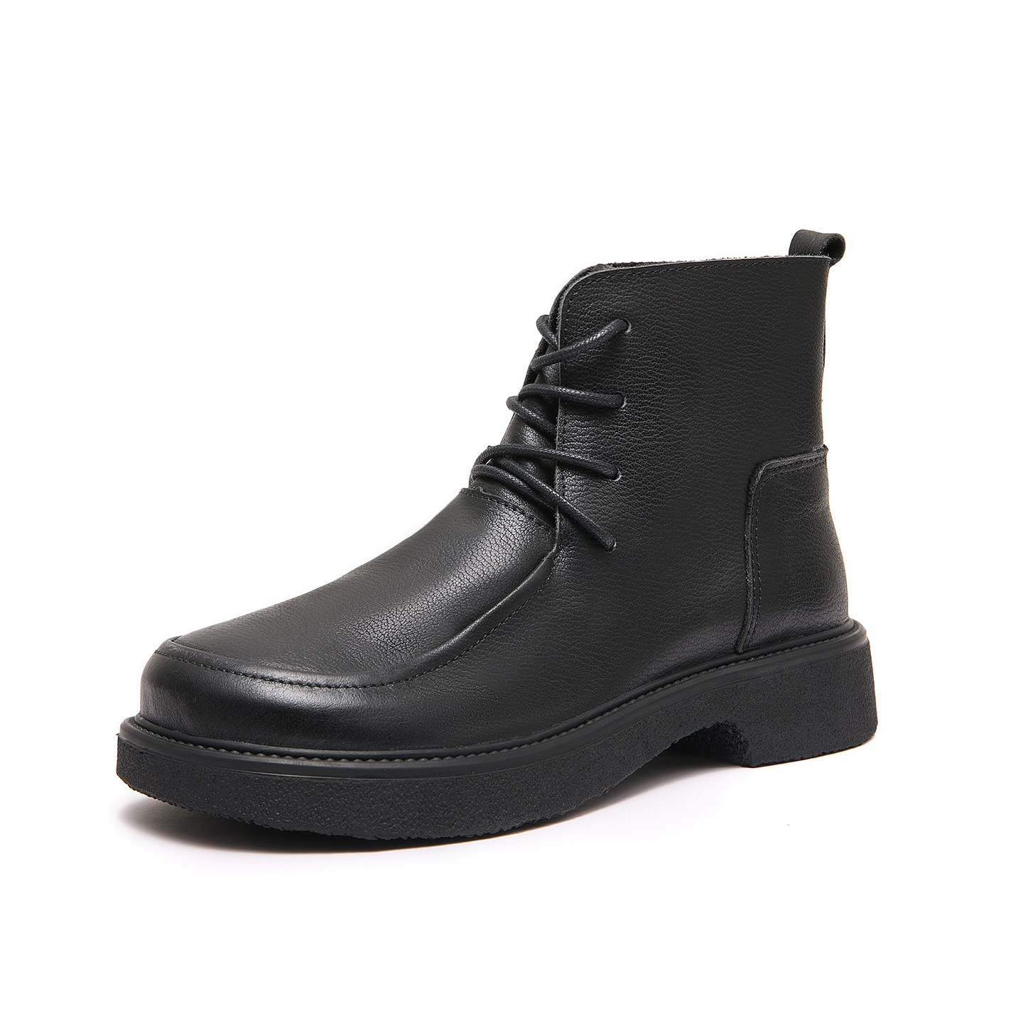 Womens High-top Leather Shoes foto 4