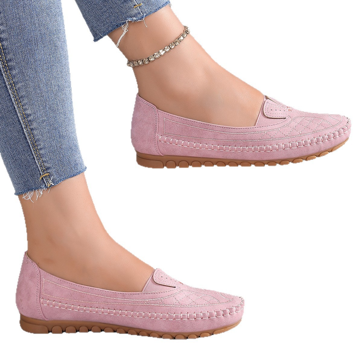 New Women's Retro Casual Flat Shoes foto 2