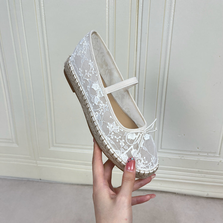Womens Round-toe Low-top Mesh Chunky-soled Shoes foto 2