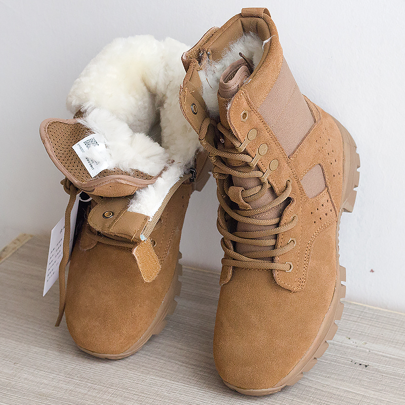 Brown Outdoor Snow Boots Cold Weather Boots foto 4