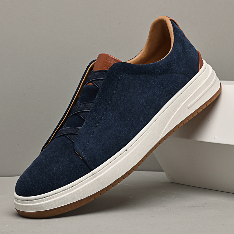 Men's Suede Casual Soft Bottom Versatile Shoes foto 5