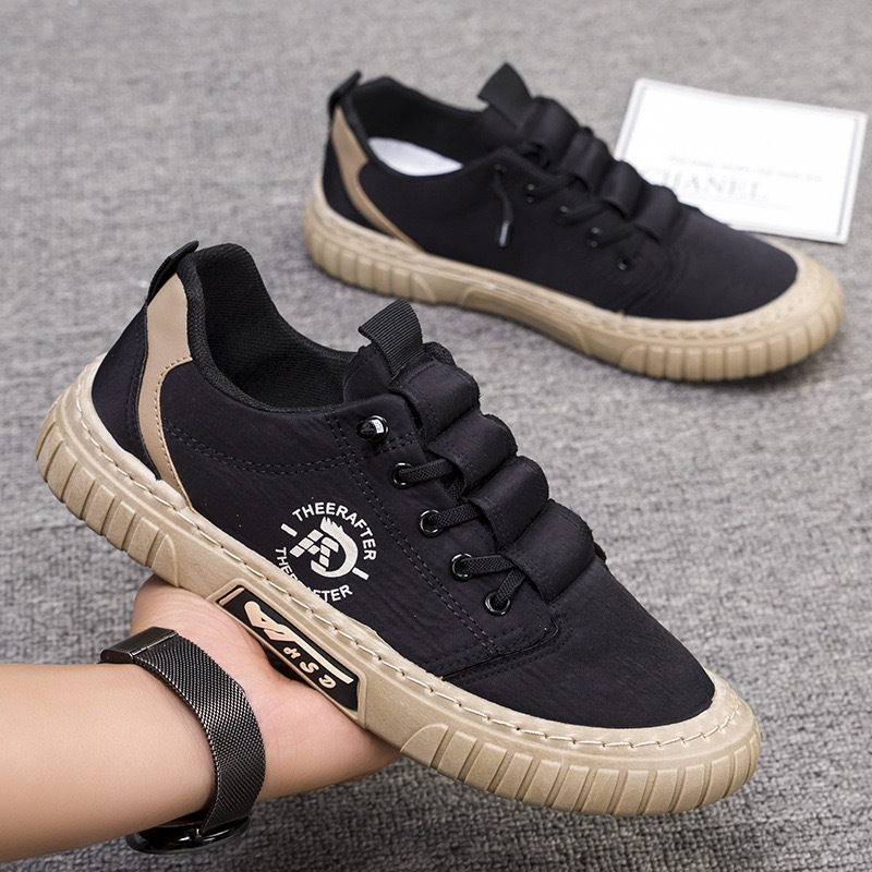 Mens Versatile Soft-soled Casual Canvas Shoes foto 4