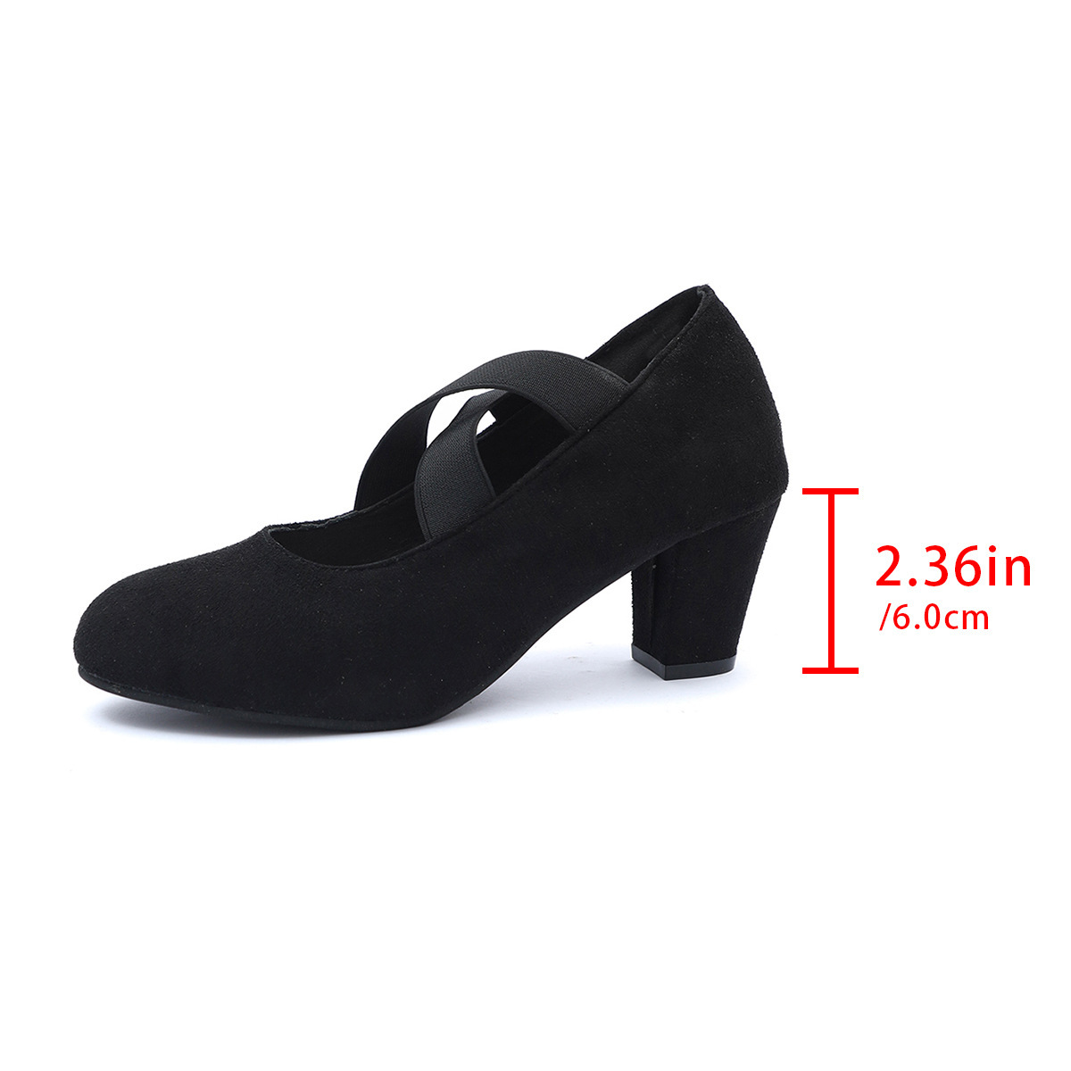 Arrival French-style Elegant Chunky-heel Large-size Pumps For Women foto 2