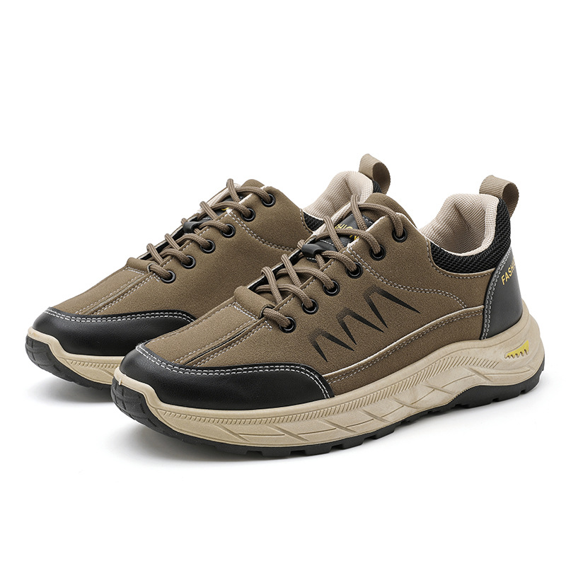 Mens Casual Plus-size Waterproof Thick-soled Sneakers foto 2