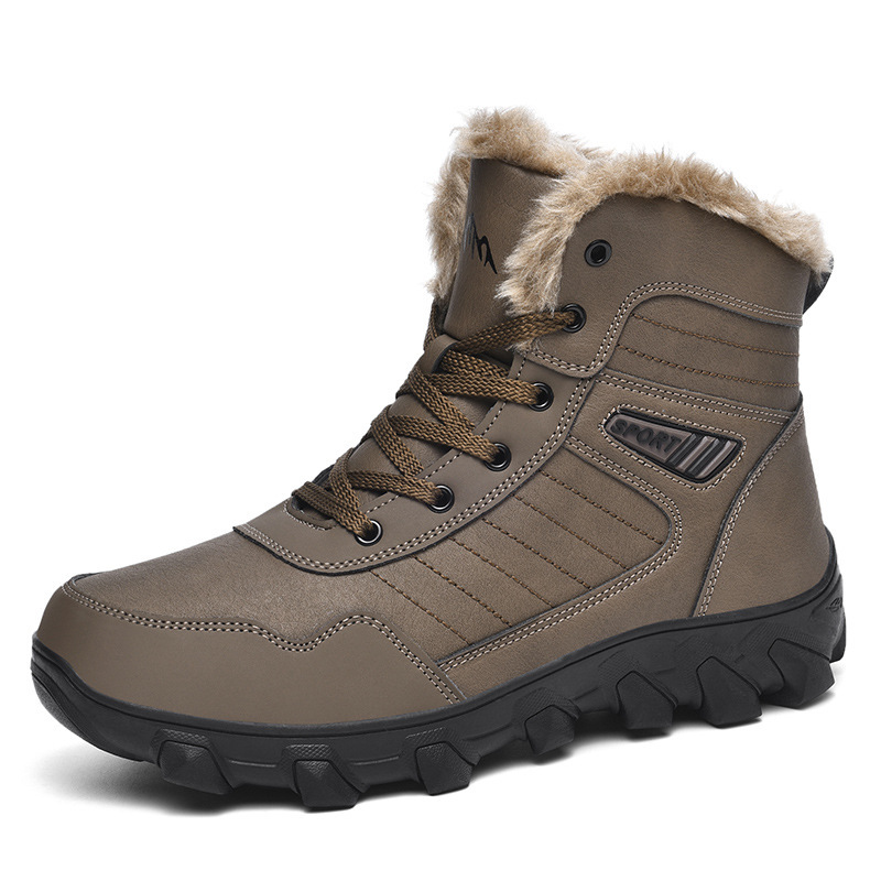 Men's Fleece-lined Warm Snow Boots foto 5