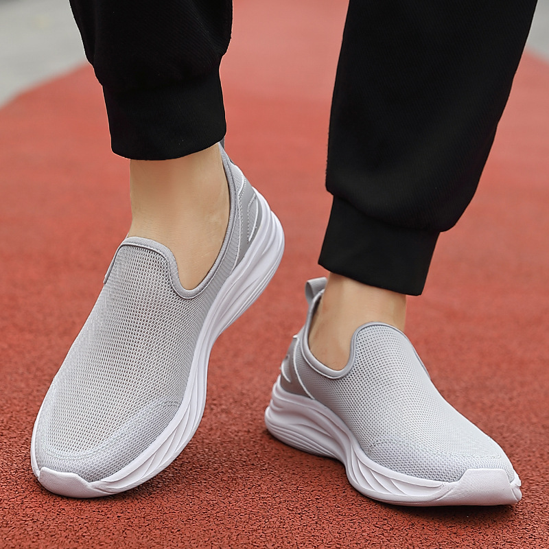 Lazy Hollow Breathable Mesh Cloth Shoes foto 5