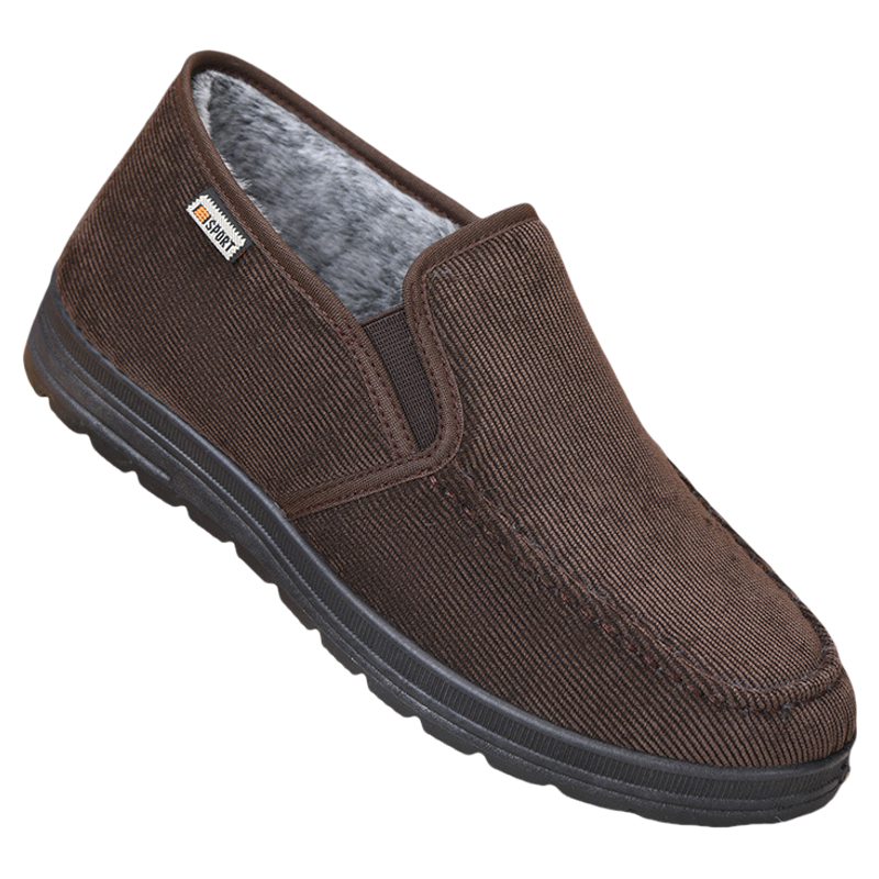 Autumn And Winter Old Beijing Cloth Shoes Fleece-lined Thickened foto 2