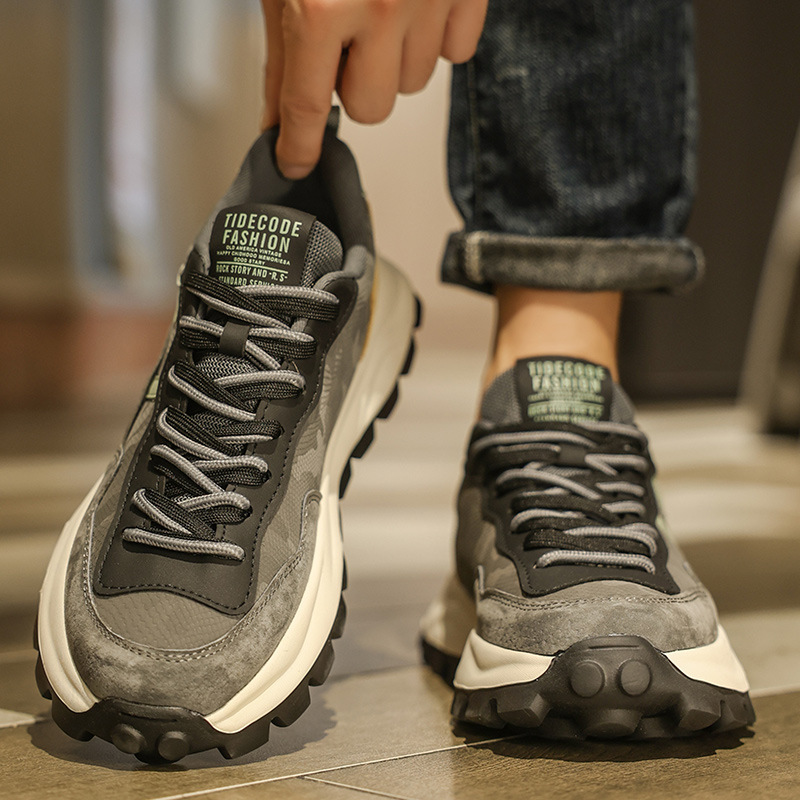 Versatile Casual Dad ShoesConverse-style Sneakers For Teenage Boys foto 5