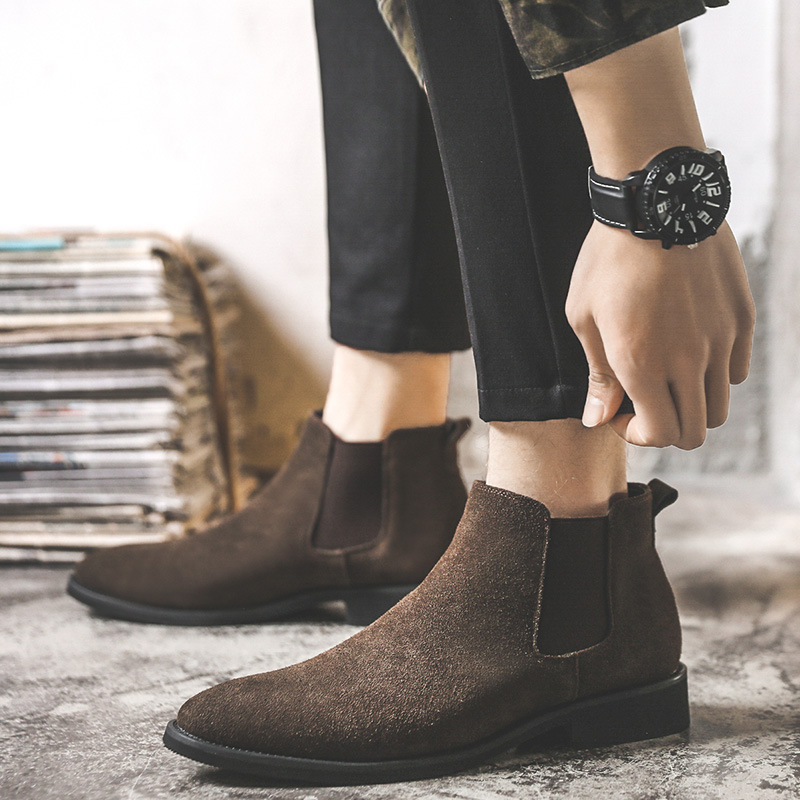 Chelsea Boots Men's High-top Martin Boots foto 2