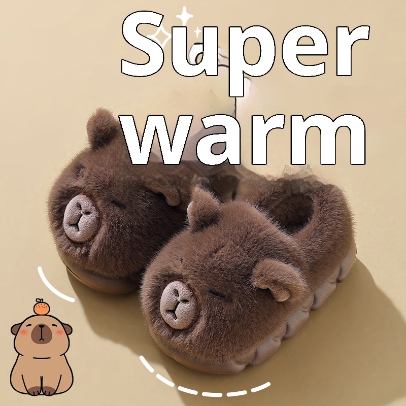 Kappabala Winter Children's Bags Heel Cotton Shoes Warm foto 3