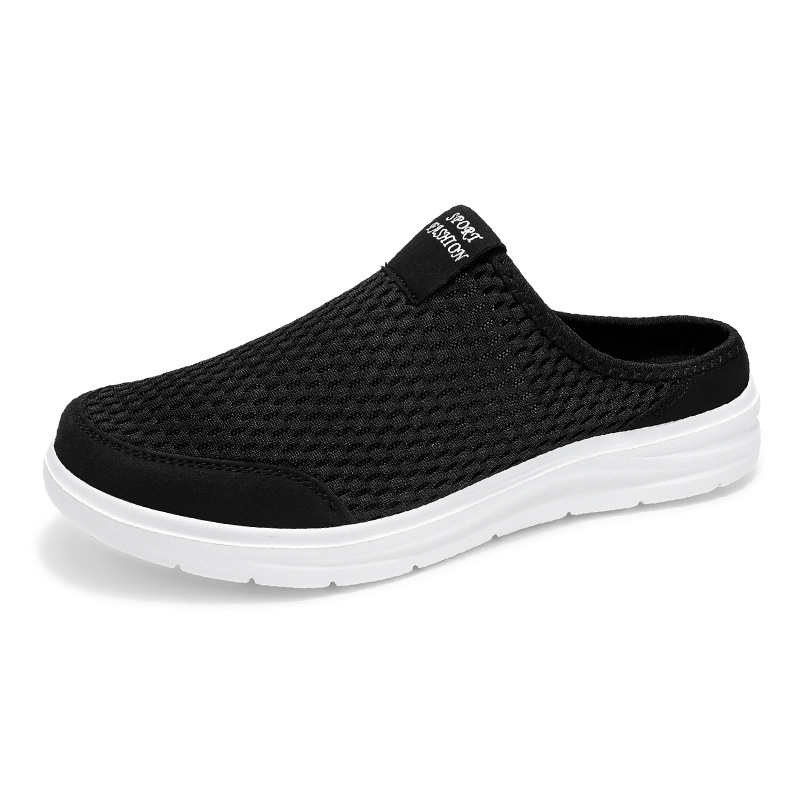 Men's Hollow-out Breathable Hole Muller Shoes Mesh foto 3