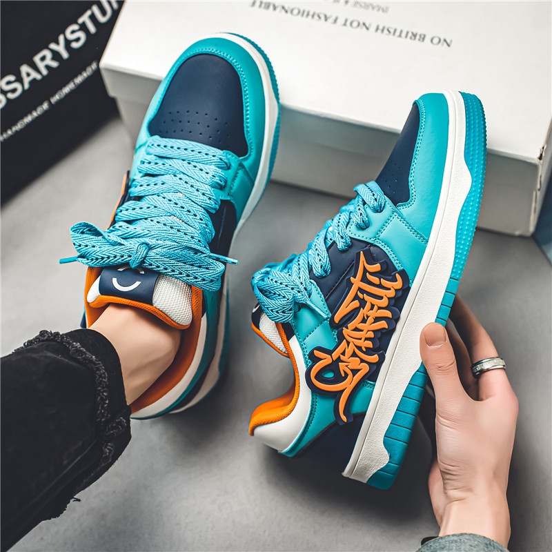 Men's Versatile Sports Thick Soled Wear-resistant Flat Shoes foto 2