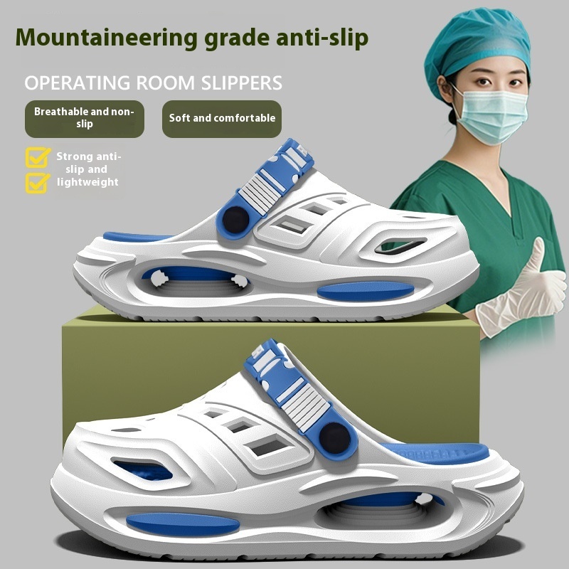 Slippers Men's Summer Outdoor Hole Shoes Deodorant And Non-slip foto 4