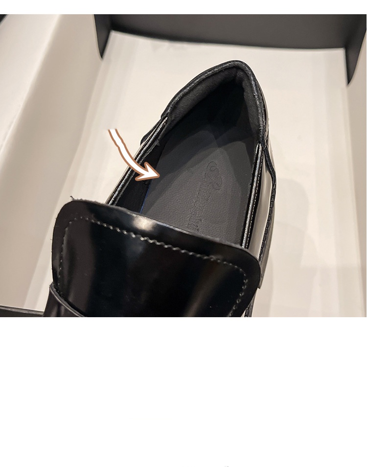 Niche Design Retro Mary Jane Shoes For Women Square Toe Shallow Mouth foto 5