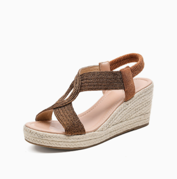 Women's Casual All-Match Platform Wedge Sandals foto 2