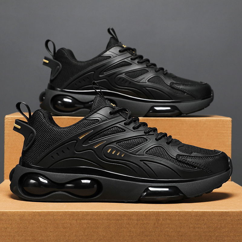 Fashion Cushion Shoes Men Outdoor Lightweight Breathable Sneakers Casual Running Sports Shoes foto 2