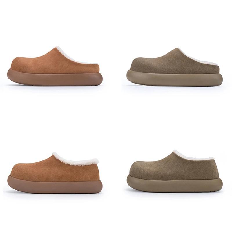 Thick-soled Small Potato Casual Shoes Slip-on Lazy Shoes Fleece-lined Warm Cotton Shoes foto 3