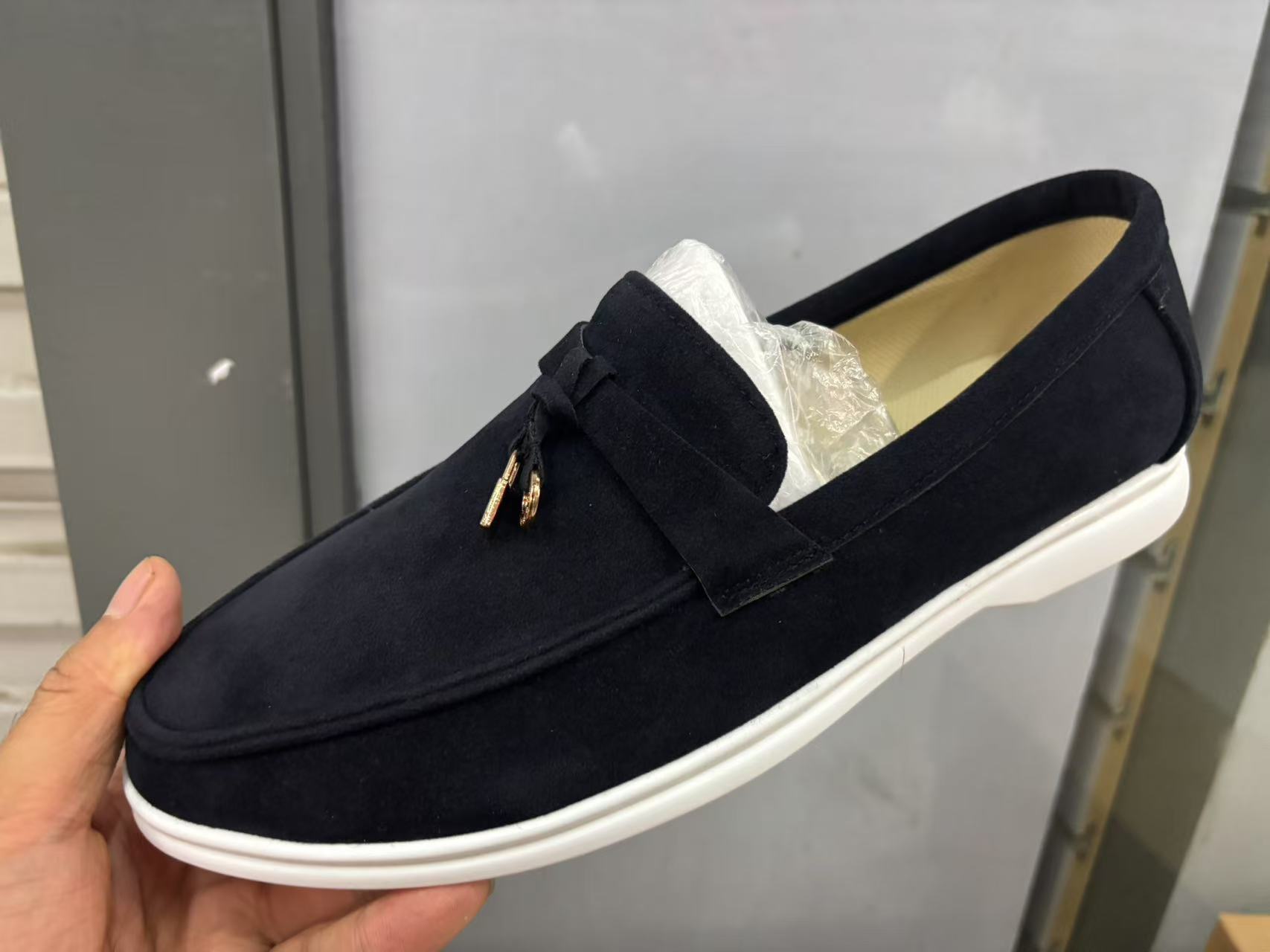 European And American Slip-on Gommino Casual And Lightweight Loafers foto 3