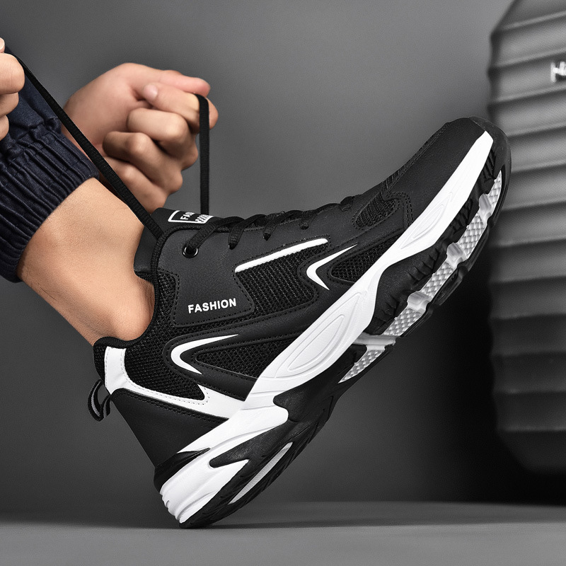 Spring New Breathable Mesh Surface Shoes Sports Student Plus Size Shoes For Men foto 2