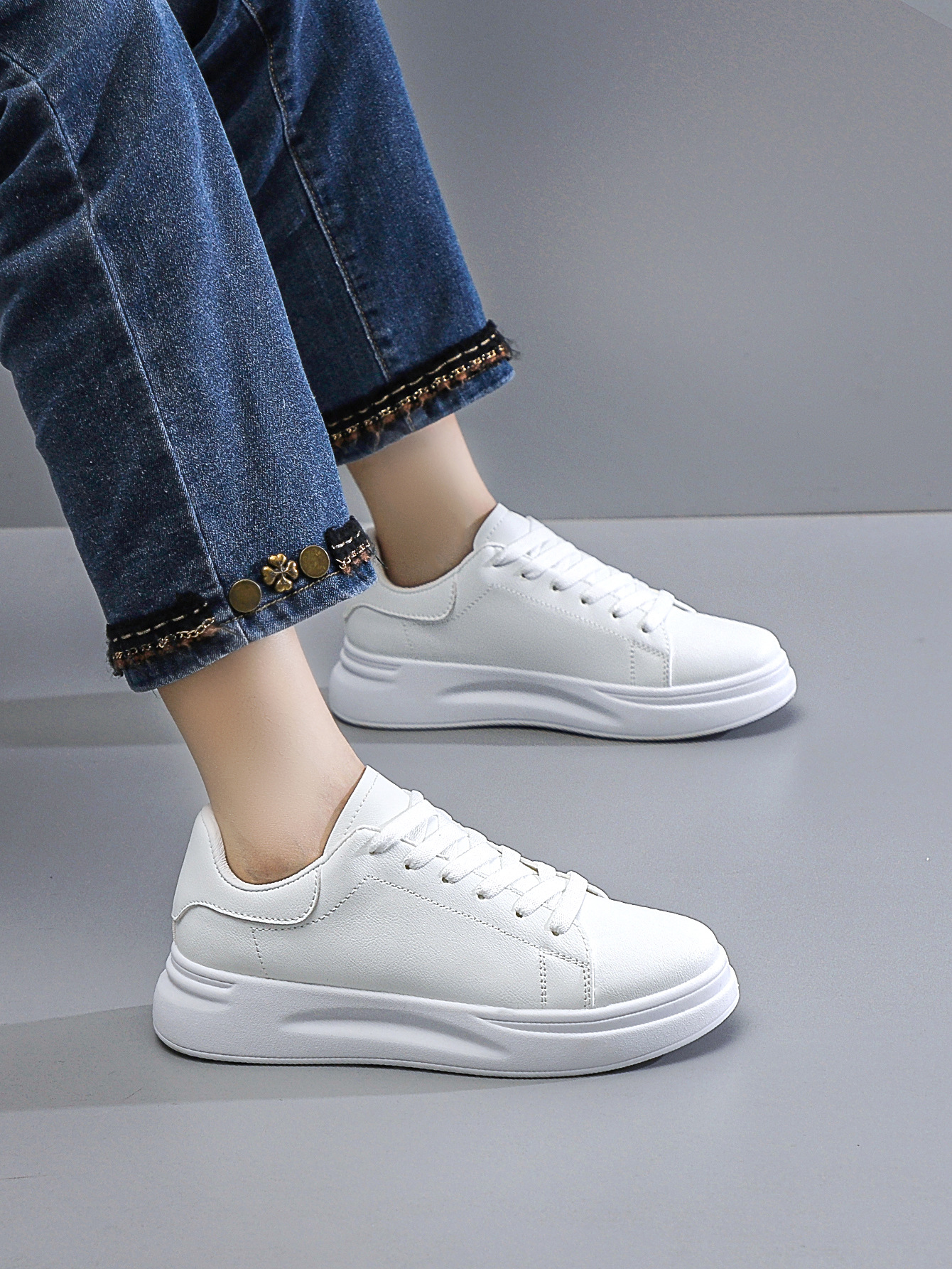 Women's Platform Sports Casual Shoes foto 3