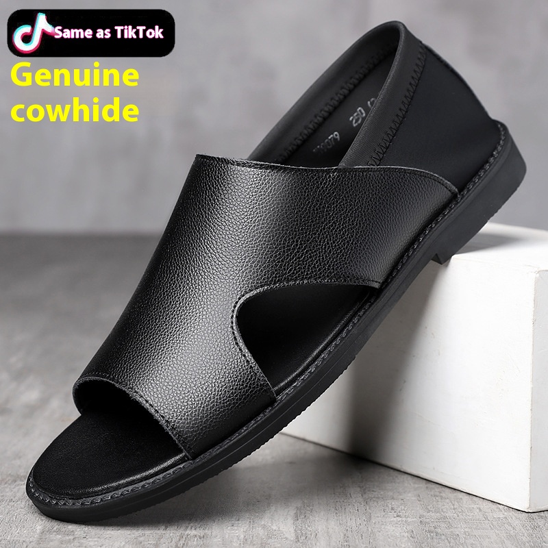 Men's Sandals Summer Men's Casual Soft Bottom Non-slip Wear-resistant And Deodorant Beach foto 5