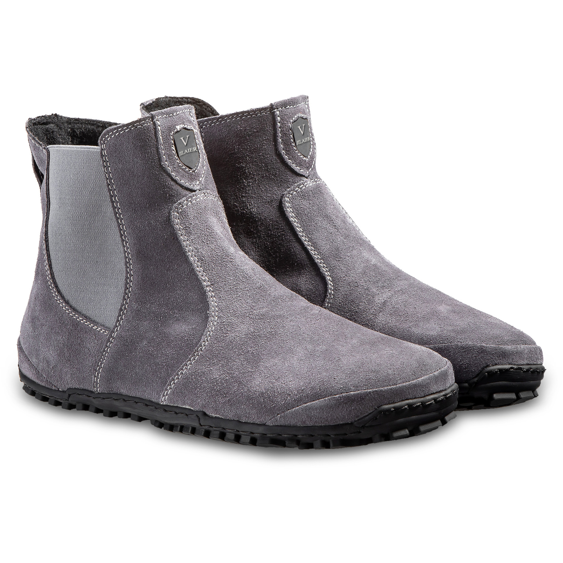 Fashion Men And Women Wear Round Toe Color-blocking Single Boots foto 4