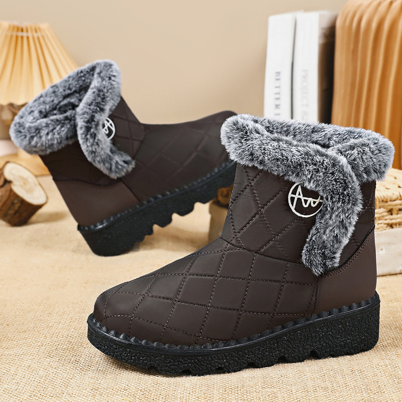 Women's High-top Soft Bottom Outdoor Snow Boots foto 4