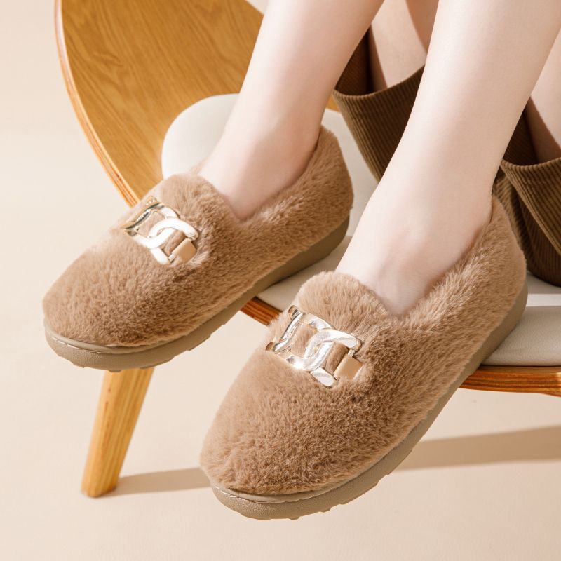 Fluffy Shoes Female All-matching Flat foto 3