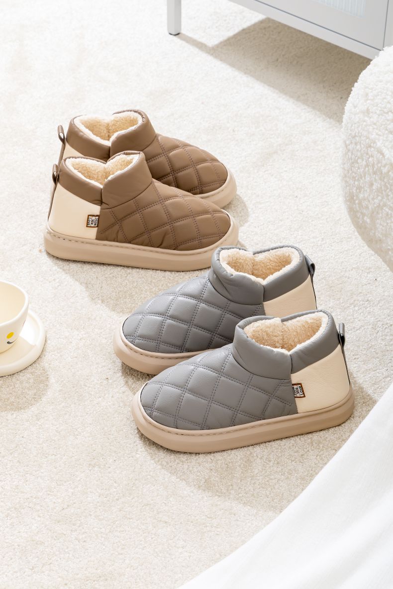 Men's Shoes With Checkered Pu Leather Surface foto 2