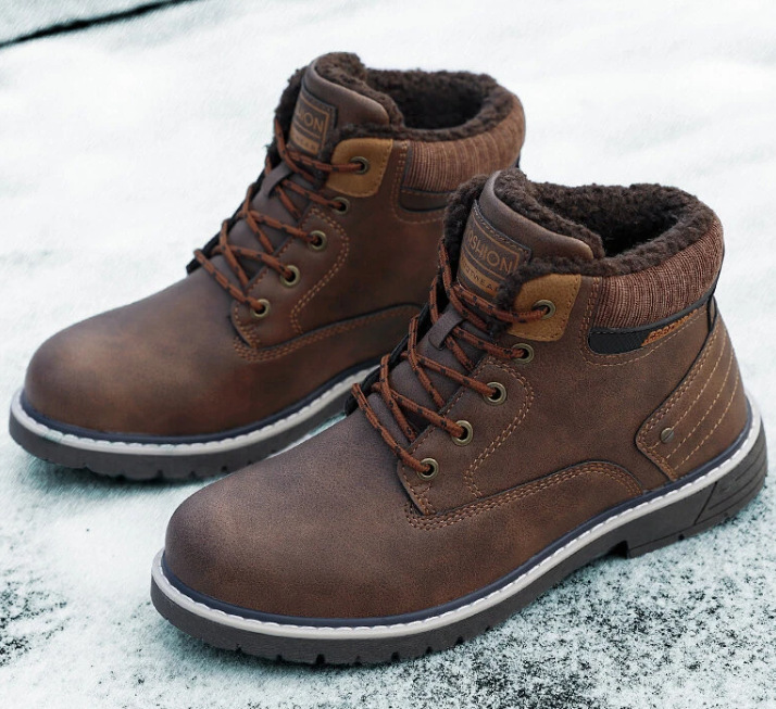 Mens Outdoor Fashion Martin Boots foto 4