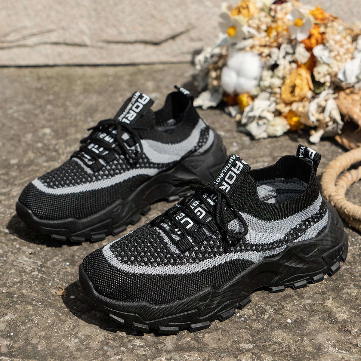 Dad Shoes, Casual, Lightweight, Soft-soled Student Shoes foto 4