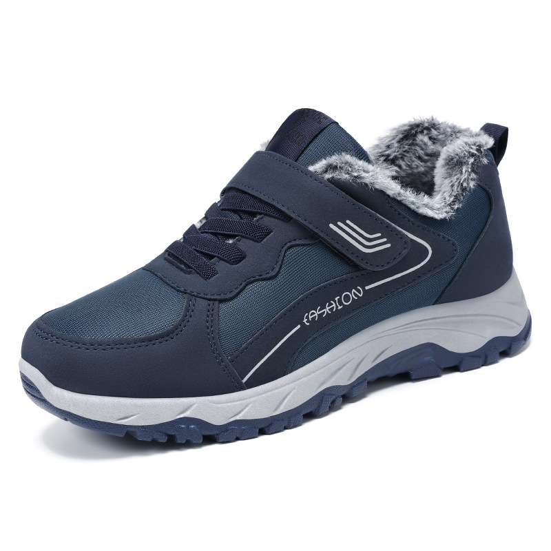 Winter Thermal Cotton Boots Outdoor Home Fleece-lined Thickened Walking Shoes foto 3